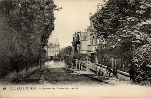 Ak Villers sur Mer Calvados, Avenue des Panoramas