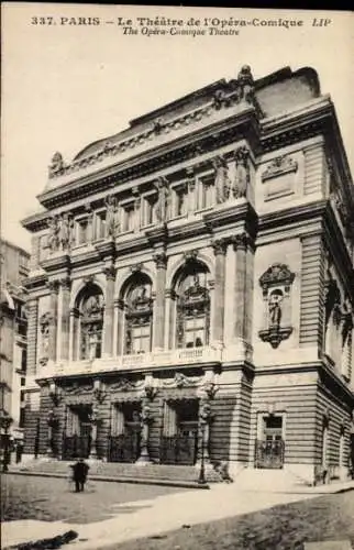 Ak Bourse de Paris II, Opéra-Comique-Theater