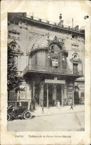 Ak Paris X, Théâtre de la Porte Saint-Martin