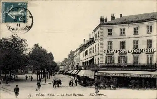 Ak Périgueux Nouvelle-Aquitaine Dordogne, Place Bugeaud