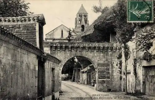 Ak Brantôme Dordogne, Ancienne porte des Reformes