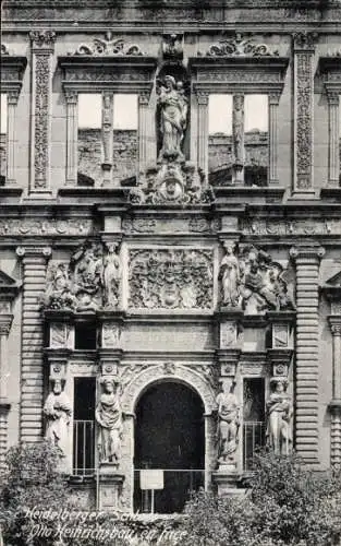 Ak Heidelberg am Neckar, Heidelberger Schloss, Otto Heinrichsbau