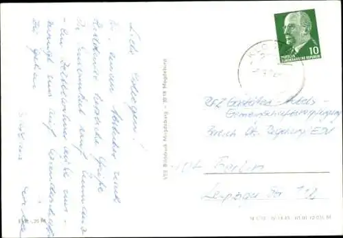 Ak Insel Hiddensee in der Ostsee, Leuchtturm, Dornbusch, Steilküste, Kloster, Hafen, Grabstätte