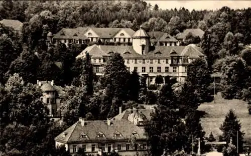 Ak Bad Gottleuba in Sachsen, Sanatorium, Teilansicht