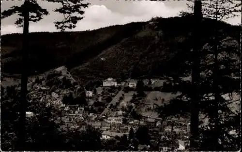 Ak Bad Wildbad im Schwarzwald, Panorama, Kriegsblinden-Kurheim Rudolf-Schnaitmann-Haus
