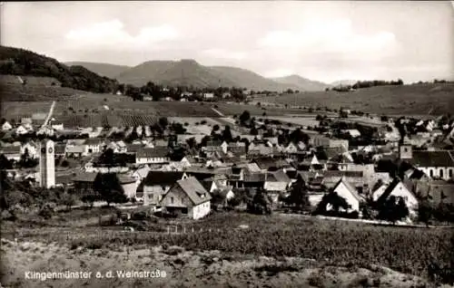 Ak Klingenmünster an der Weinstraße Pfalz, Panorama