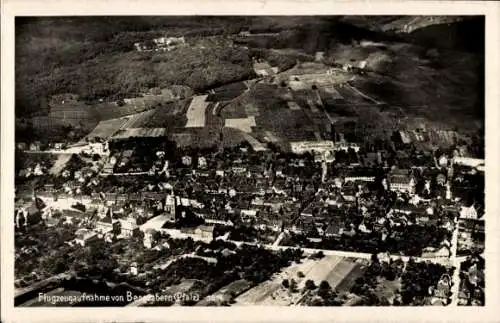 Ak Bad Bergzabern in der Pfalz, Fliegeraufnahme, Stadtpanorama