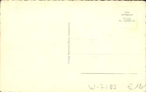 Ak Langenburg in Württemberg, Innere Stadt