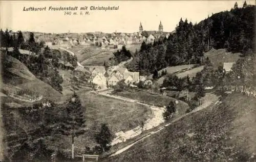 Ak Freudenstadt im Schwarzwald, Christophstal