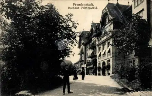 Ak Freudenstadt im Schwarzwald, Kurhaus Palmenwald