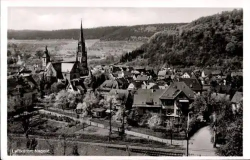 Ak Nagold im Schwarzwald, Teilansicht