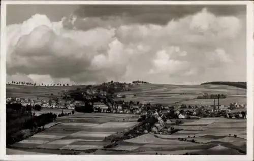 Ak Lauter Bernsbach im Erzgebirge Sachsen, Gesamtansicht, Blick von Lauter