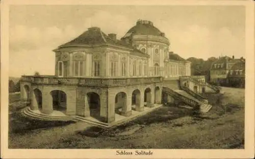Ak Stuttgart in Württemberg, Schloss Solitude