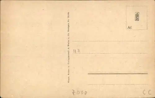Ak Stuttgart in Württemberg, Marktplatz