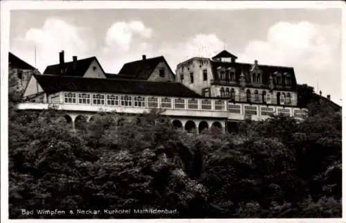 Ak Bad Wimpfen am Neckar, Kurhotel Mathildenbad