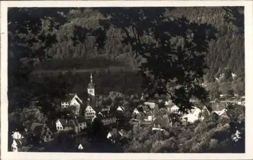 Ak Bad Liebenzell im Schwarzwald, Gesamtansicht