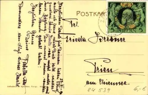 Ak Zangberg in Oberbayern, Pensionat