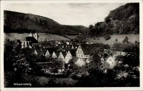 Ak Wiesensteig in Württemberg, Teilansicht