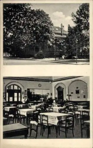 Ak Magdeburg an der Elbe, Börsenrestaurant, Schlachthof