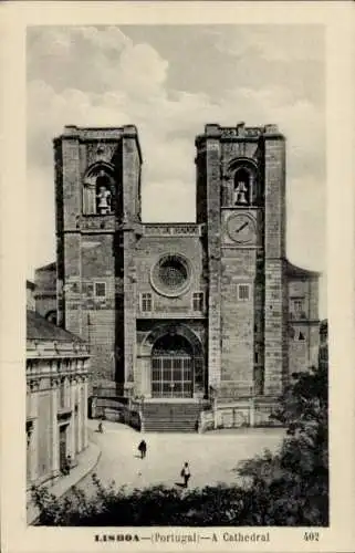 Ak Lisboa Lissabon Portugal, Kathedrale