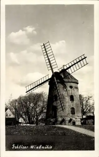 Ak Dresden Gohlis, Gohliser Windmühle