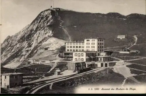 Ak Veytaux Kanton Waadt, Rochers de Naye