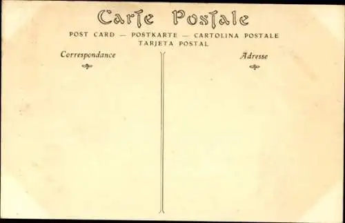 Ak Dirigéable République, französisches Luftschiff