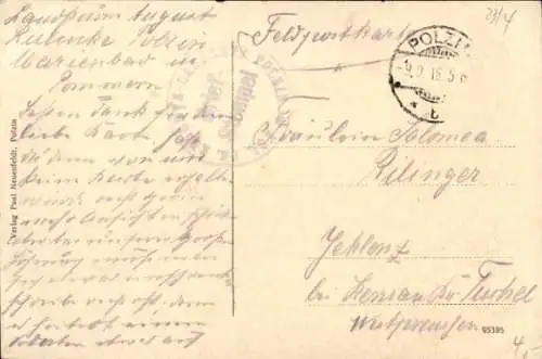 Ak Polczyn Zdrój Bad Polzin Pommern, Kaiser Wilhelm Hain