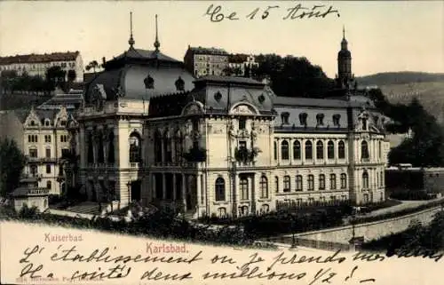 Ak Karlovy Vary Karlsbad Stadt, Kaiserbad