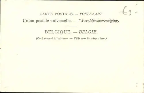 Ak Mortsel Flandern Antwerpen, Zinneloozengesticht "St. Amedeus"