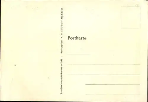 Ak München, Ludwig-Maximilians-Universität