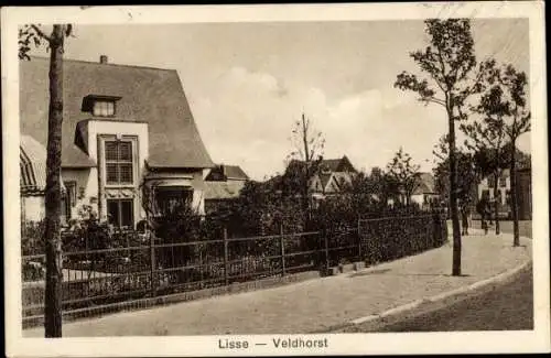 Ak Lisse Südholland, Veldhorst, Ortsansicht