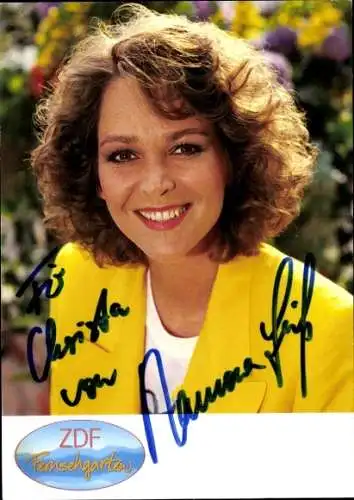 Ak Schauspielerin Ramona Leiß, Portrait, Autogramm