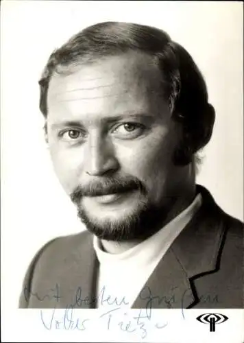 Ak Schauspieler Volker Tietze, Portrait, Autogramm