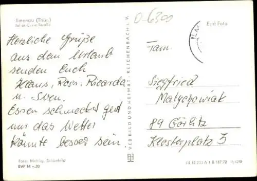 Ak Ilmenau in Thüringen, Joliot-Curie-Straße