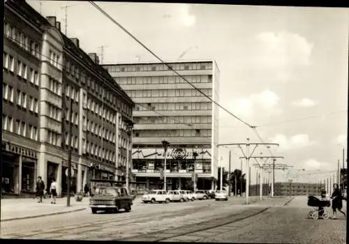 Ak Plauen im Vogtland, Bahnhofstraße