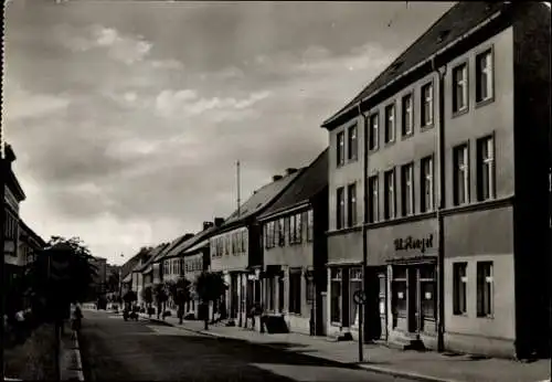 Ak Neustrelitz in Mecklenburg, Zierker Straße