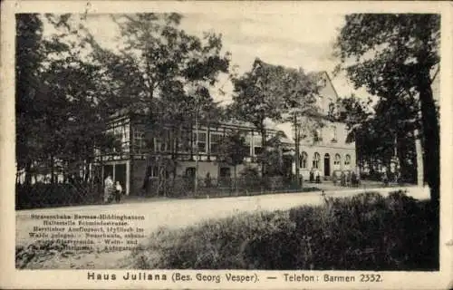 Ak Barmen Wuppertal, Haus Juliana
