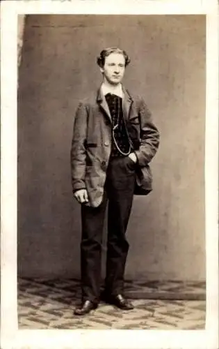 CdV Alexis zu Bentheim-Steinfurt, Standportrait 1864