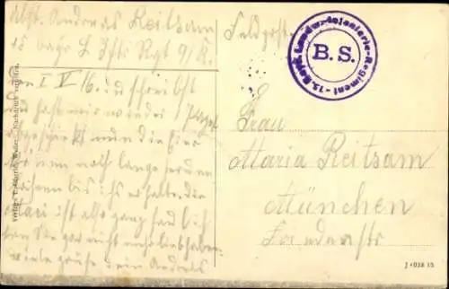 Ak Fouchy Grube im Weilertal Elsass Bas Rhin, Gesamtansicht, Weltkrieg 1914/15