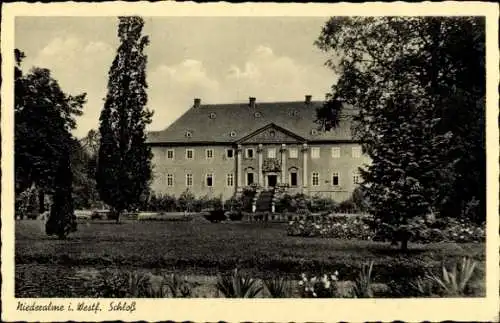 Ak Nieder Alme Brilon im Sauerland, Schloss