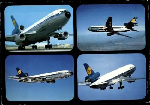 Ak Passagierflugzeug Lufthansa, McDonnell Douglas DC 10