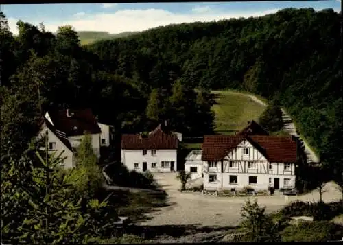 Ak Vierbuchermühle Waldbröl im Oberbergischen Land, Pension Landhaus Max Kapp