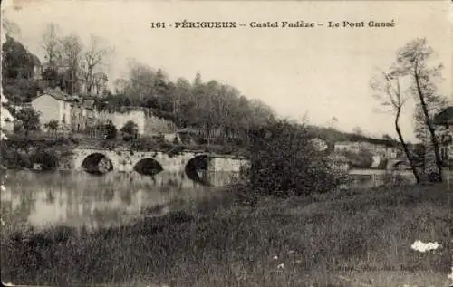 Ak Périgueux Nouvelle-Aquitaine Dordogne, Caste Fadeze, Pont Casse