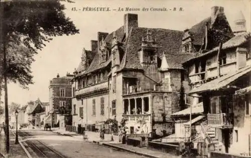 Ak Périgueux Nouvelle-Aquitaine Dordogne, La Maison des Consuls