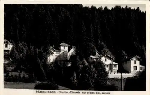 Ak Malbuisson Doubs, Chalets aux pieds des sapins