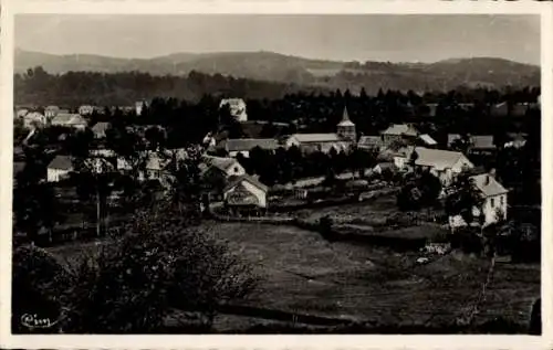 Ak La Courtine Creuse, vue generale