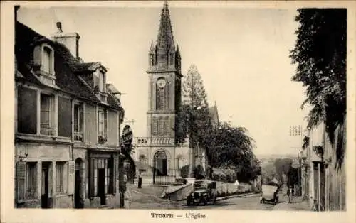 Ak Troarn Calvados, Kirche