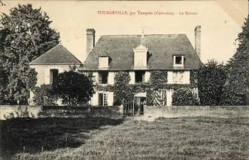 Ak Tourgéville Calvados, Manoir