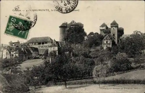 Ak Curemonte Correze, Schloss